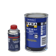 Грунт автомобільний DynaCoat FIL HB 5+1 White SET, 1 л