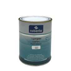 Структурна фарба для пластику сіра матова Roberla Bumper Color, 1 л
