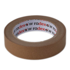 Малярна стрічка RADEX коричн 25мм х 40м