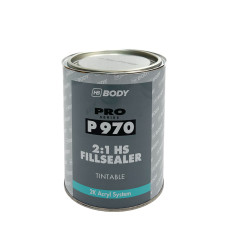 Body 970 Fillsealer прозорий адгезійний грунт-наповнювач 2:1 1л