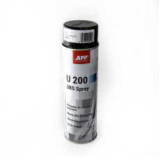 Антигравійне покриття для захисту кузова APP U200 UBS Spray (чорний), 500 мл