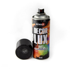 Фарба високотемпературна 650*, Spray 450ml.,чорний,(BLACK/RAL9005)