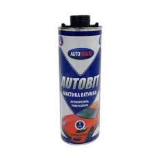 Мастіка бітумна AUTOBIT Автотрейд 1л/1,3кг під пістолет